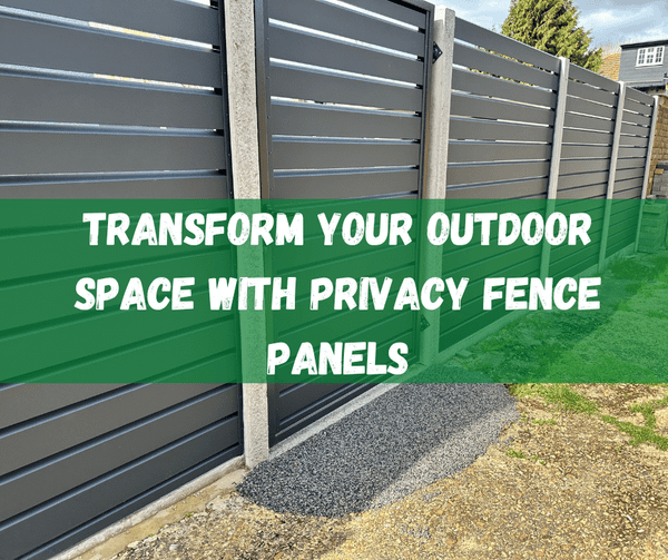 Privacy Fence Panels​