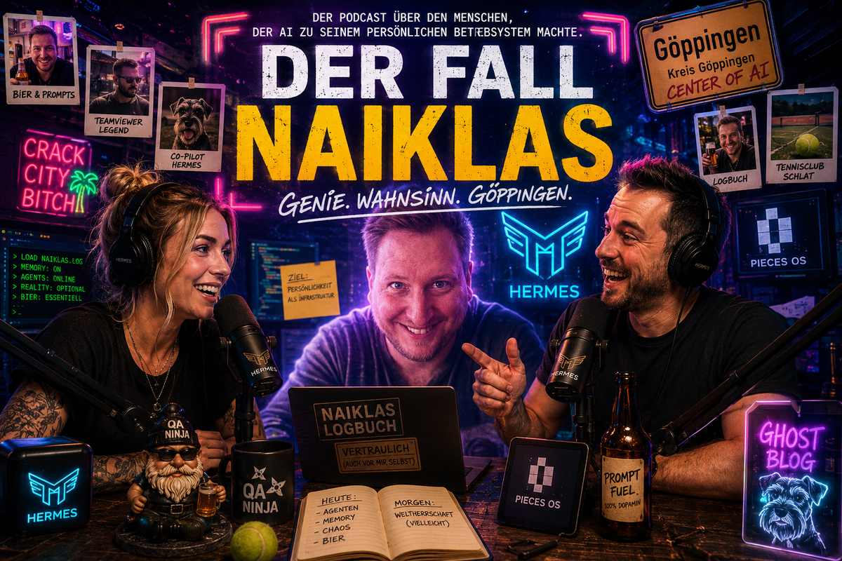 Was würde eine AI in 20 Jahren über Naiklas und AI erzählen? 👀 Podcast Edition 🎙️