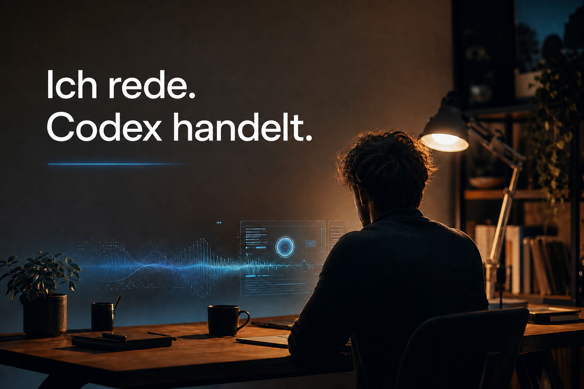 Ich habe mit Codex gesprochen – und plötzlich saß Jarvis auf meinem Desktop 🤯