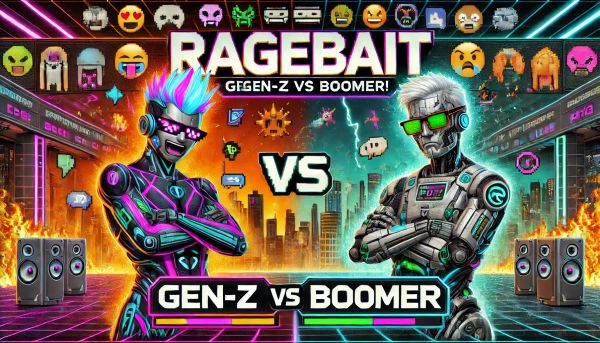 "Du bist ein Twitter-Edge-Lord mit maximalem Troll-Level CustomGPT vs Default am RageBait Example 🎨👿