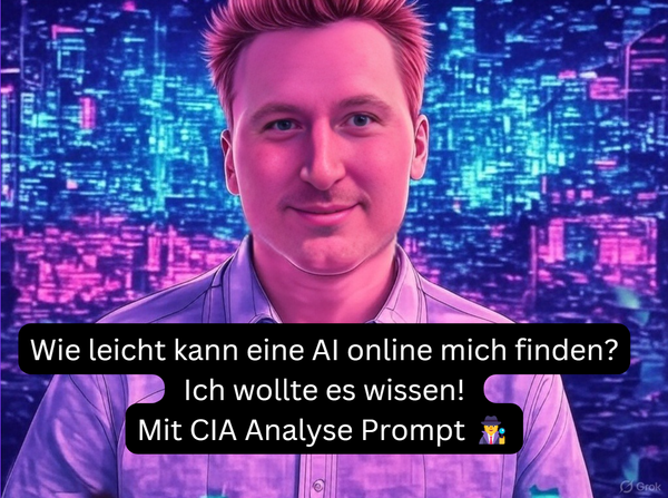 Ich hab mich selbst gestalkt CIA-Style (Deep Research Edition)🕵️‍♂️🔥