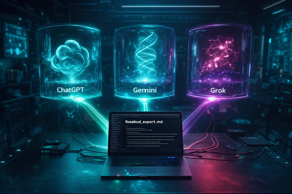 Ich füttere Grok, ChatGPT und Gemini mit mir selbst – und schau, wer zuerst zuckt 😏✨