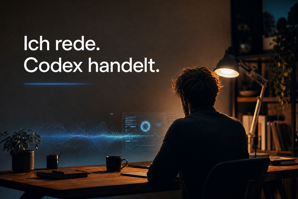 Ich habe mit Codex gesprochen – und plötzlich saß Jarvis auf meinem Desktop 🤯