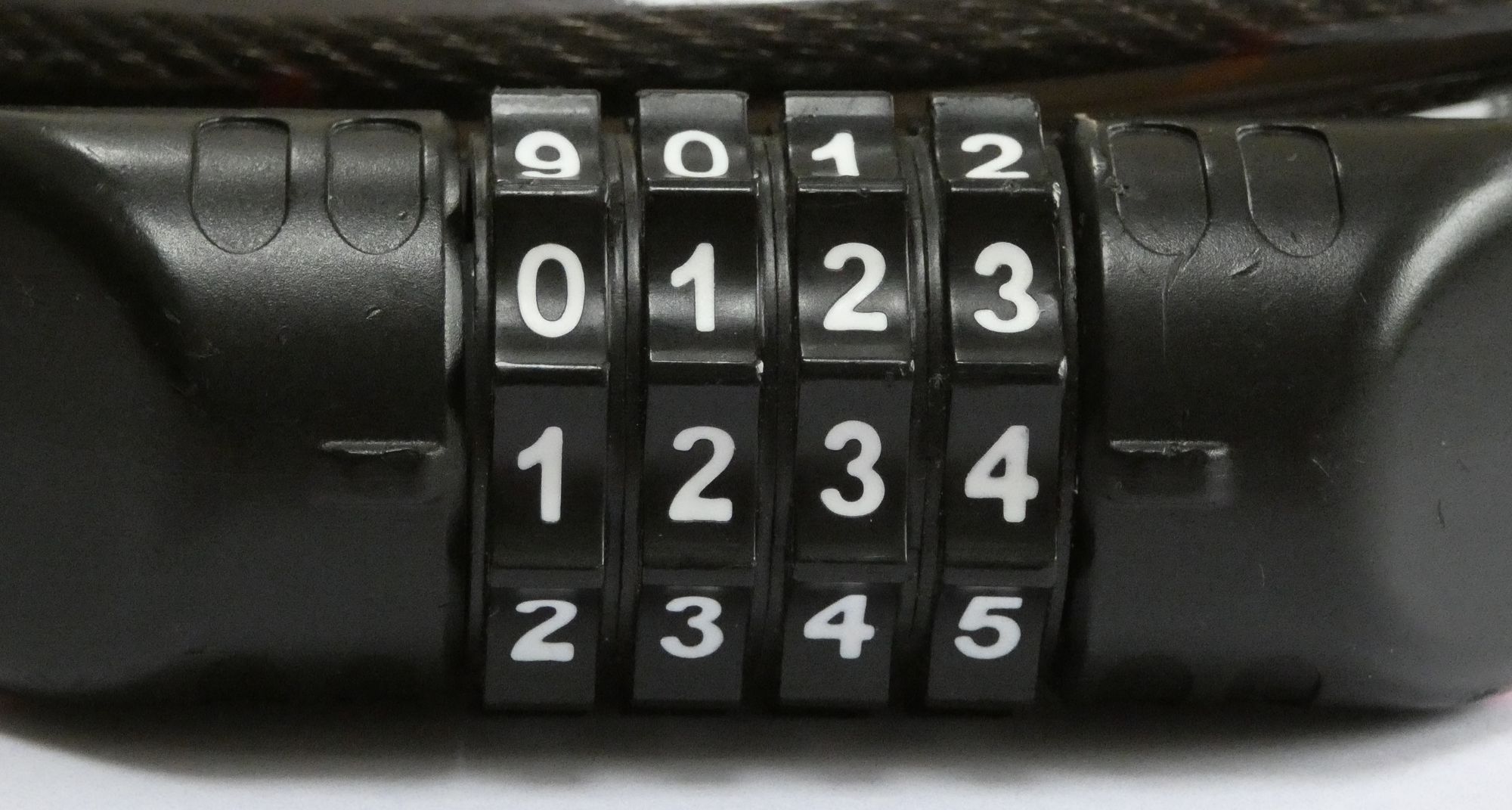 Picture of a combination lock