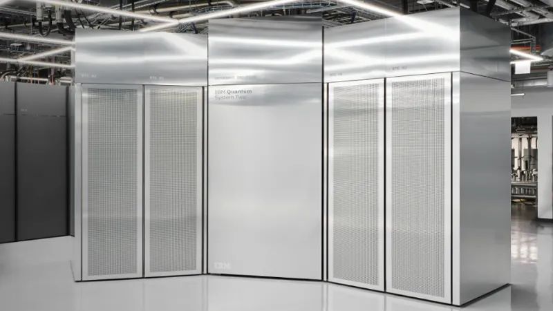 A large computer with superb chrome finish that looks futuristic