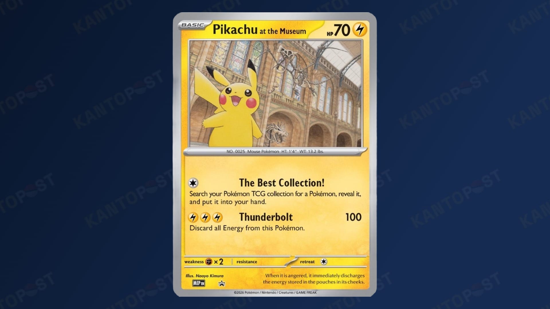 This jumbo Pikachu Pokémon card just sold for $2,800 in a PSA 10