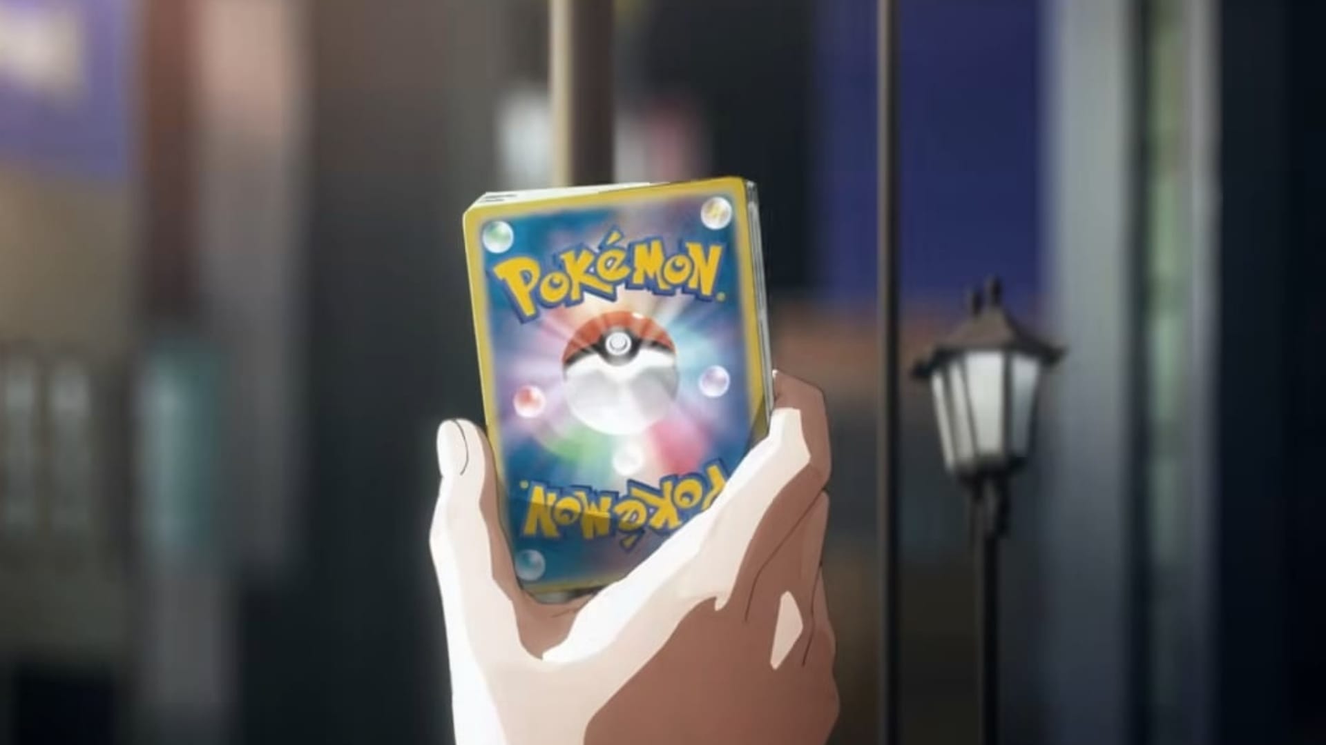 Pokémon Wild Card capture for the Pokémon TCG animated movie