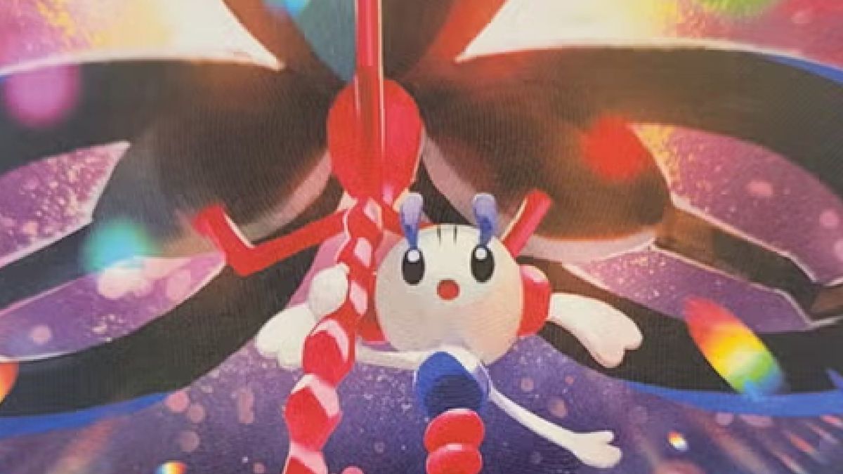 Mega Floette artwork from a Pokemon card in Pokemon Chaos Rising