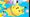 A close up of the artwork from the flying Pikachu V Pokémon card from Celebrations