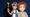 Ash Ketchum from Pokémon next to his mum and a silhouette of a man