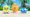 The three starter Pokemon from Pokemon Wind and Waves standing together