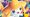 A close up of the artwork of Jirachi ex Pokémon card from Pokémon 30th Celebration