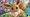 A close up of the artwork from a Pokémon 30th Celebration promo Pokémon card of Eevee