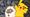 A Pikachu and a Lamball in front of Pokémon cards and Palworld TCG cards