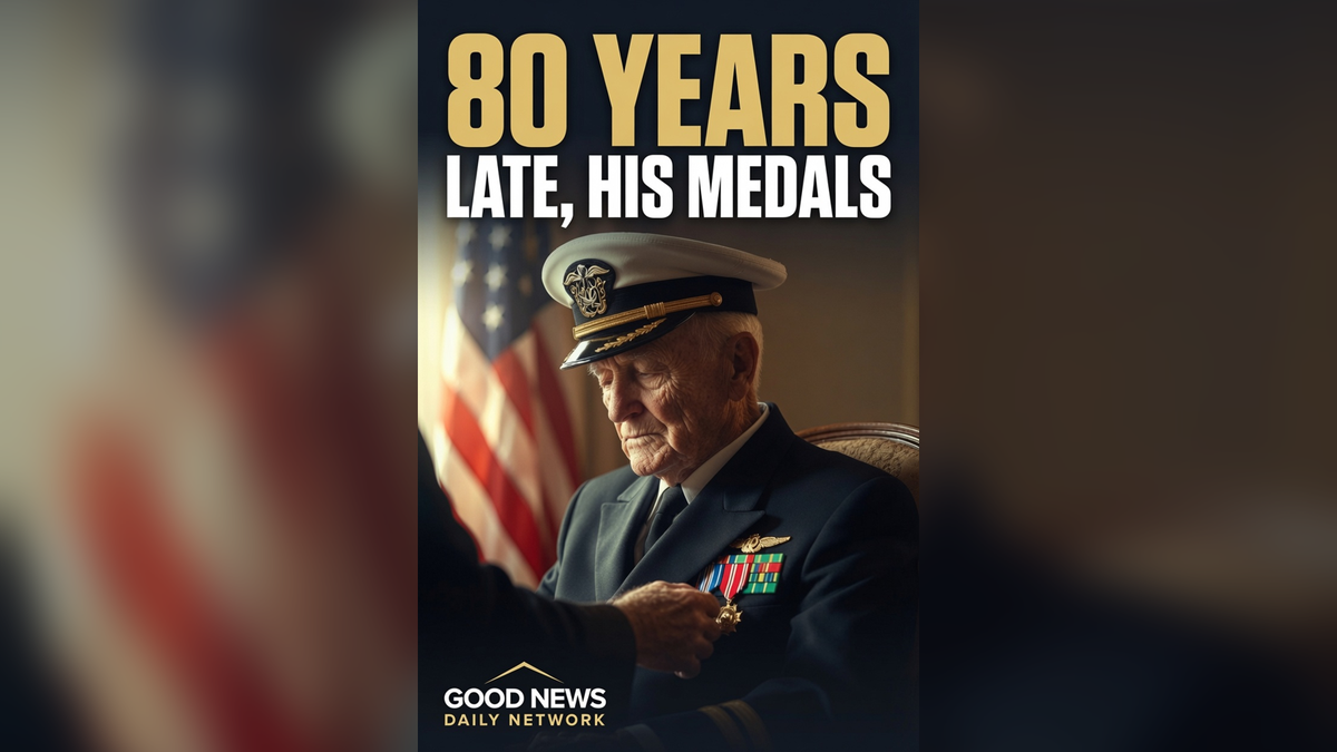80 Years Late, He Got His Medals