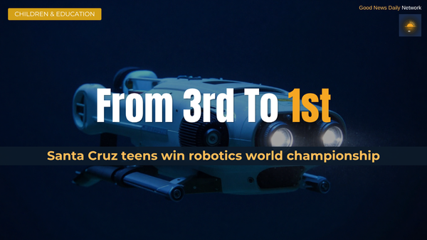 After Two Losses, Teen Robotics Team Wins Worlds