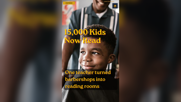 He Put Books in Barbershops — 15,000 Kids Now Read