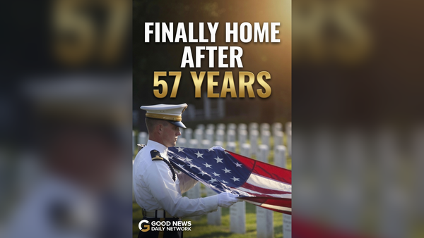 57 Years Later, He's Home