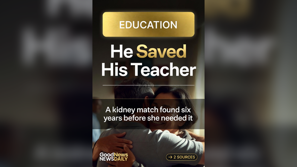 He Saved His Teacher's Life