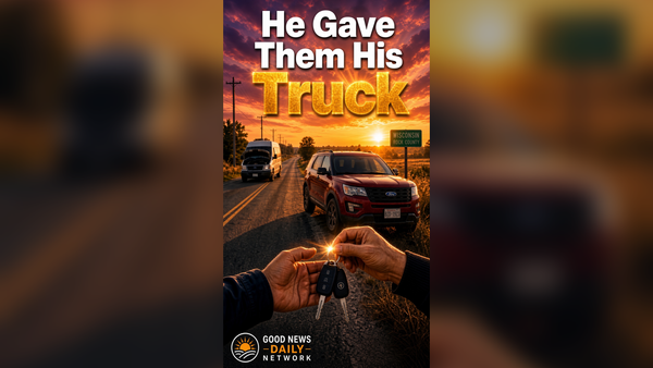 He Gave Strangers His Truck
