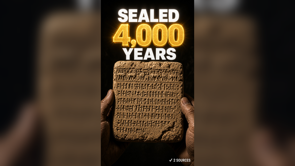 SEALED 4,000 YEARS