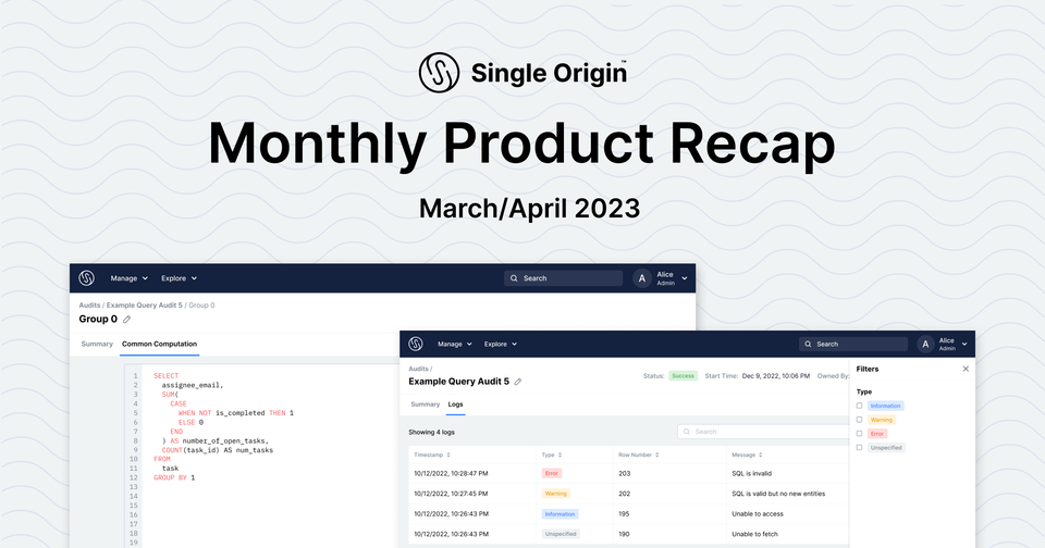 Monthly Product Recap: March/April 2023