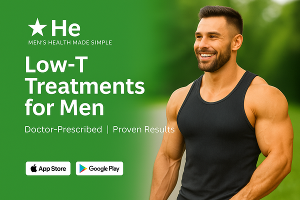 Low Testosterone in Men: Causes, Symptoms, and Treatment Options Available at He-md.com