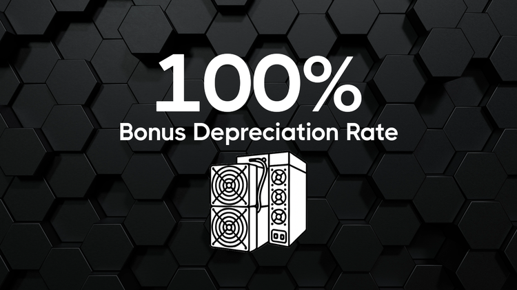 Tax-advantaged Bitcoin mining