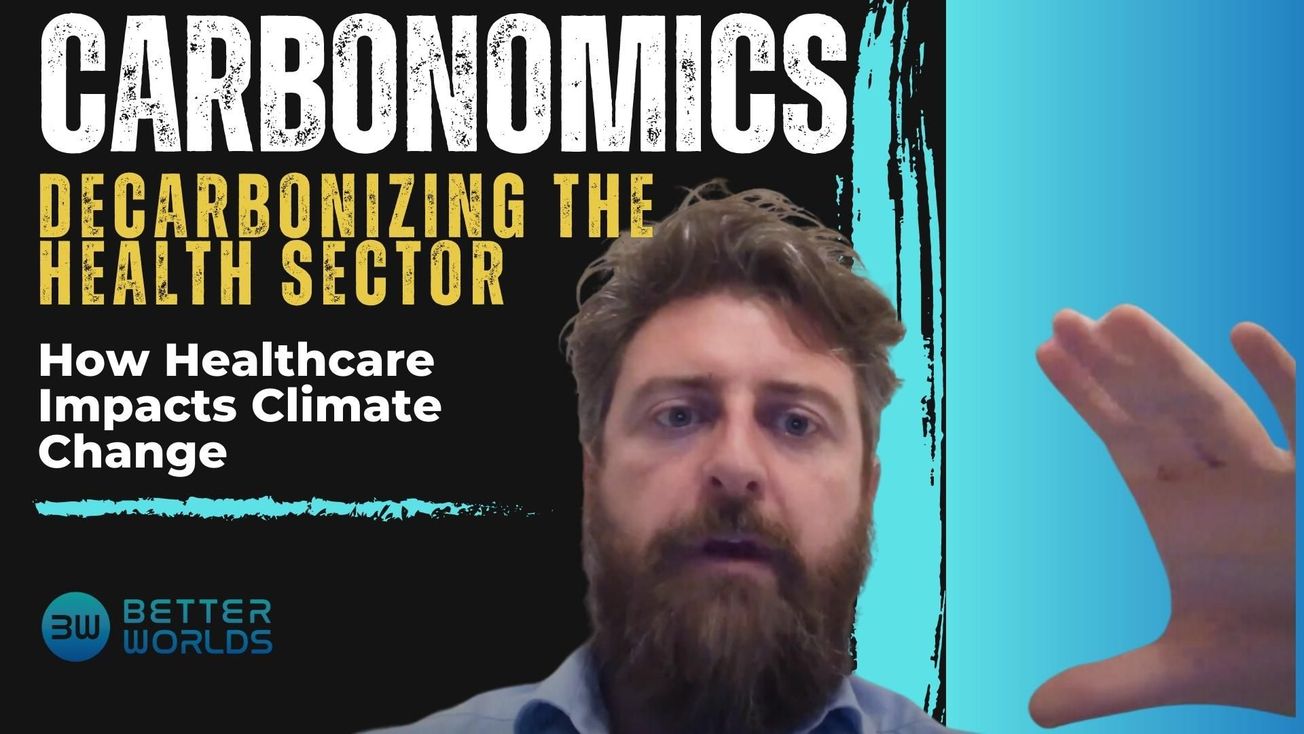 How does the Healthcare sector impact climate change?