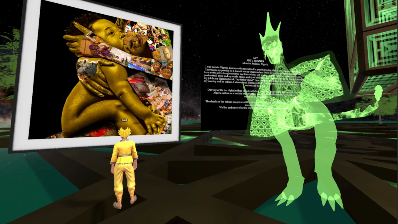 CultureTech Challenge Awards live showcase in VR