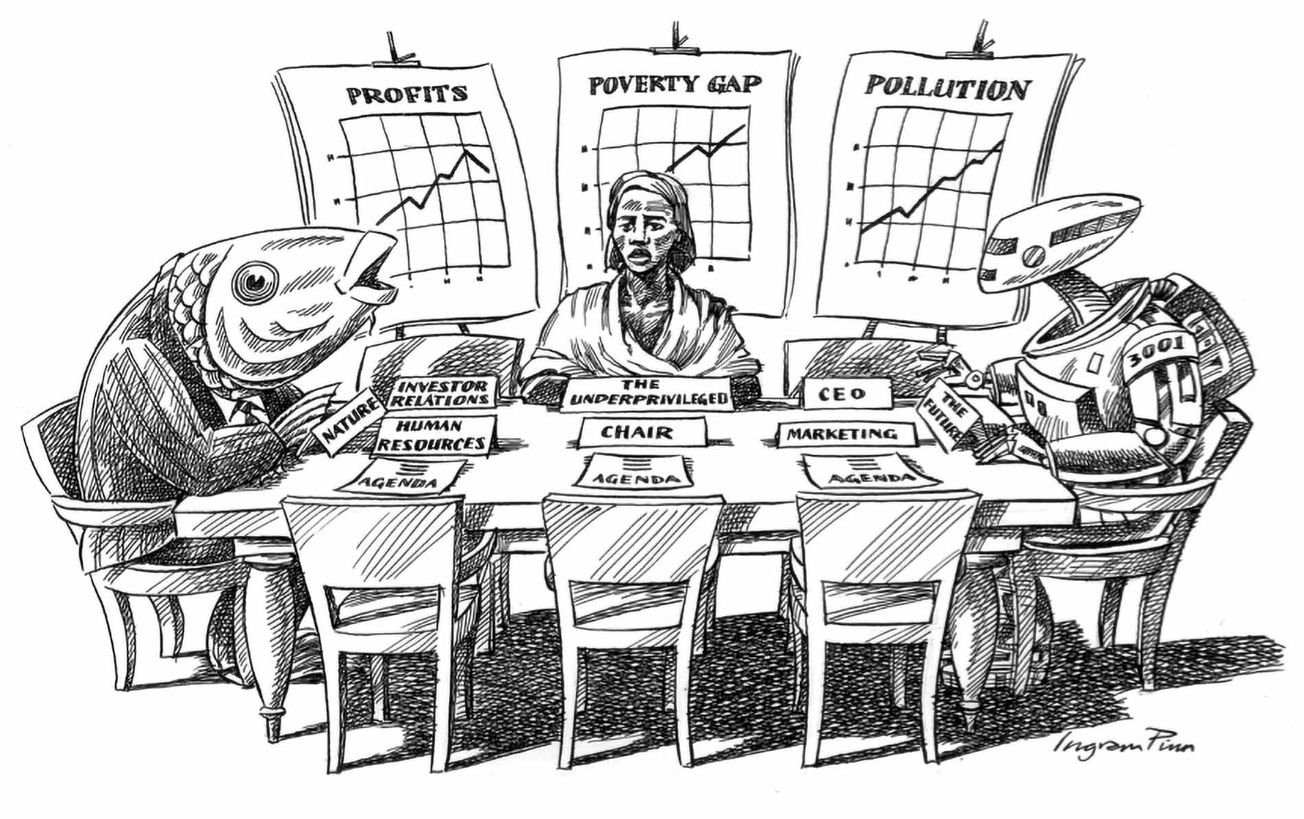 The Fish in a Business Suit