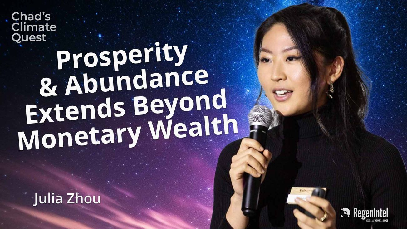 The Shift Toward a Regenerative Future with Julia Zhou