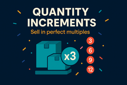 How merchants use quantity increments to simplify pack-based ordering