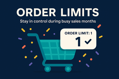 How to use order limits to stay in control during busy sales months