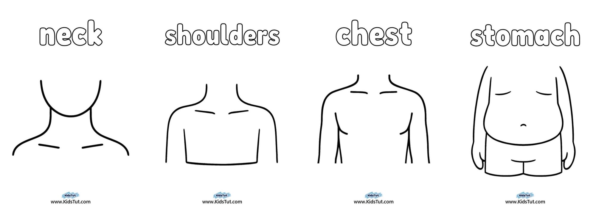 Parts of the Body Worksheet for Kindergarten