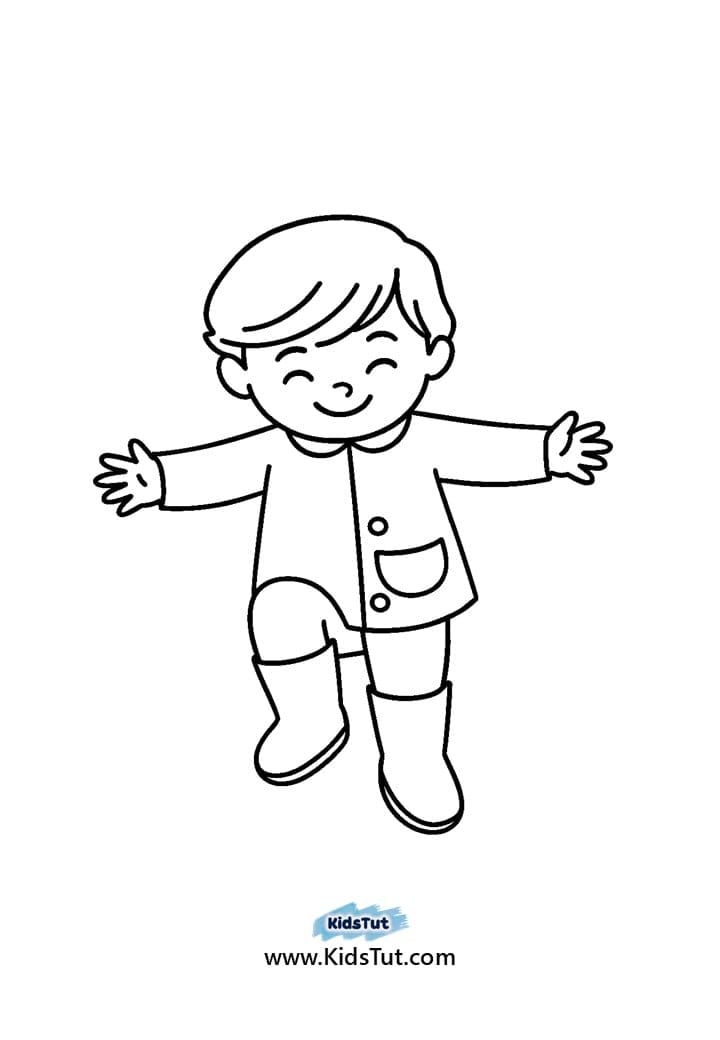 Free Rainy Day Kids Craft: Jump into the Puddle!