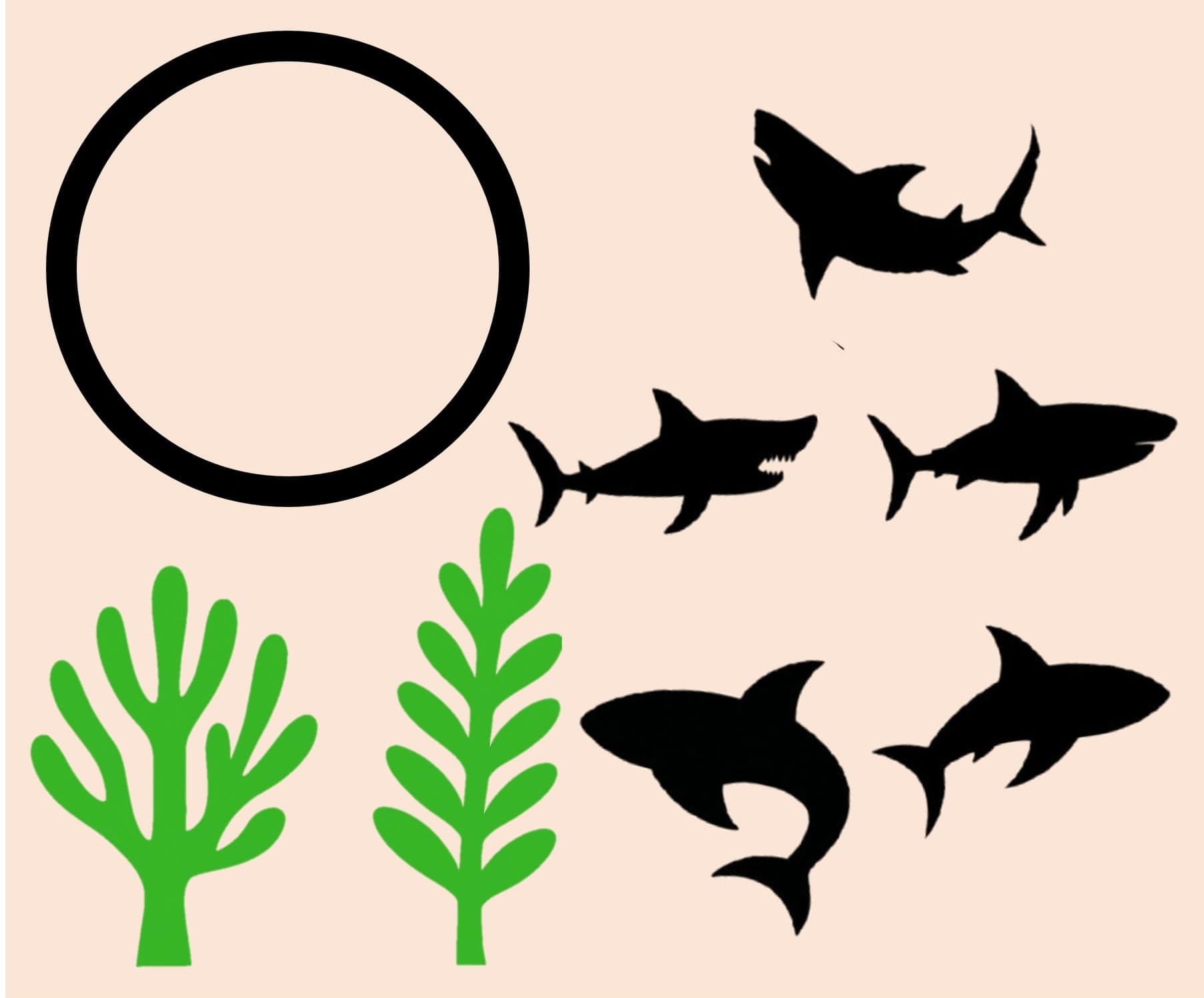 Shark Crafts for Kids: Easy and Fun Window Art