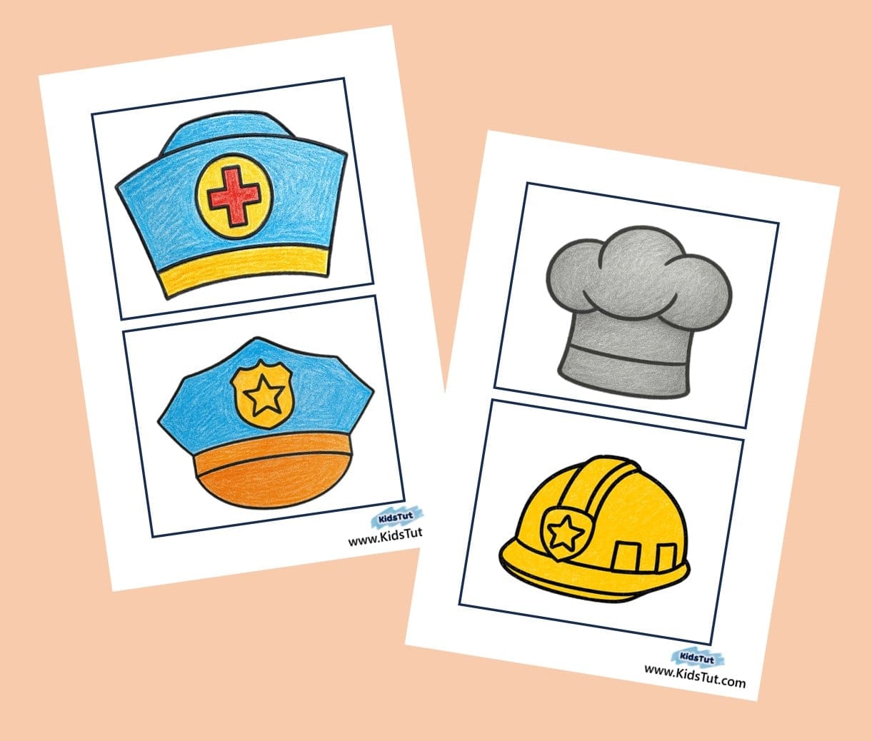 Easy Labor Day Crafts for Kids: Helpers Hat Fun