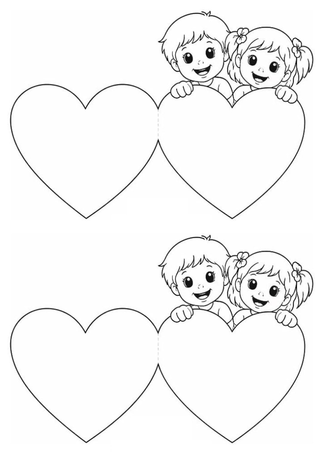 Mother’s Day Crafts for Kids with Heart Cards