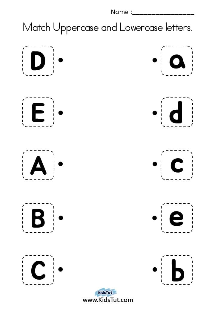 Match the Uppercase and Lowercase letters