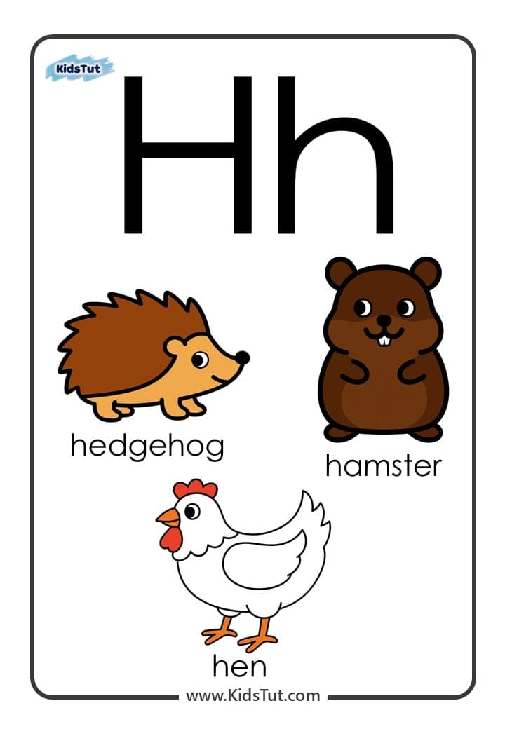 Easy ‘H’ Words with Simple Examples for Kids