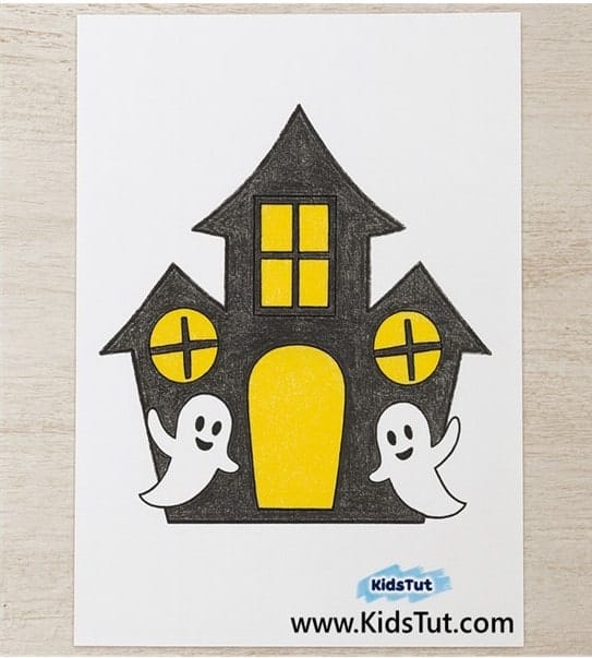 Halloween Cut & Paste Craft