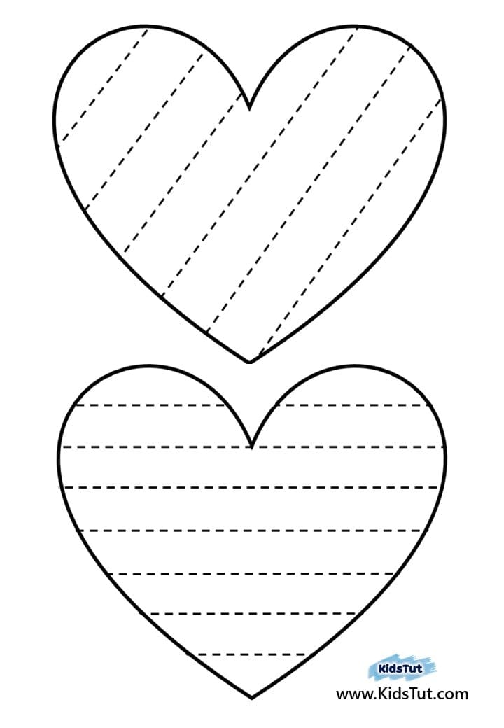 Valentine's Heart Coloring Pages