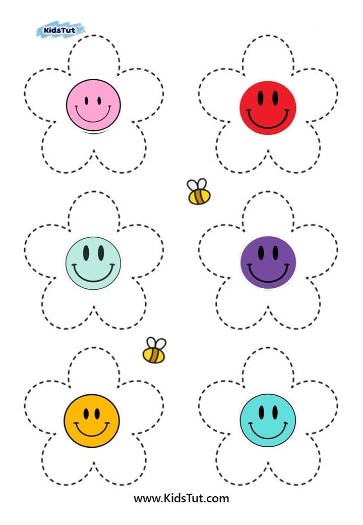 Pre-writing worksheets for kids
