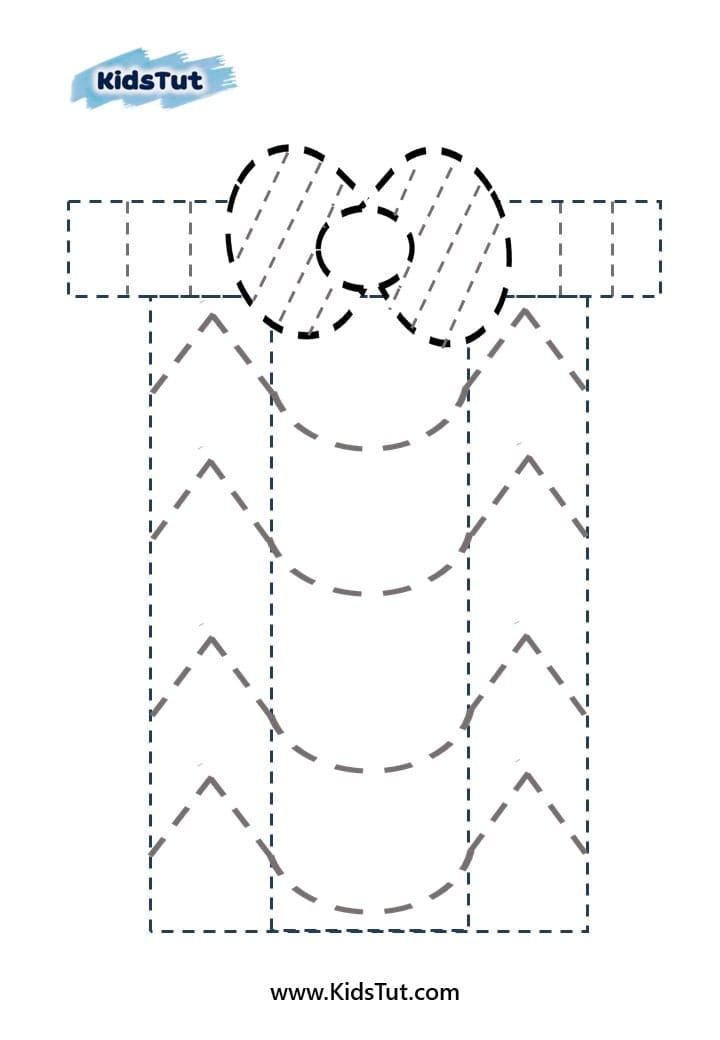 New Giftbox tracing worksheets for kids