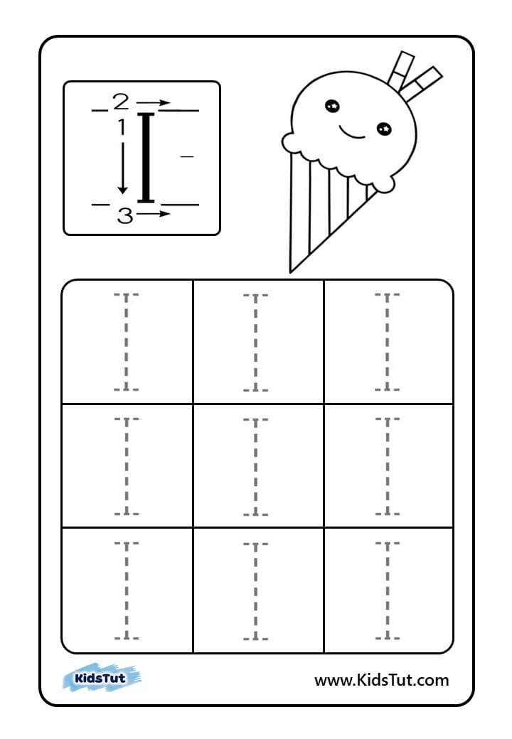 Letter Tracing Worksheets for kids