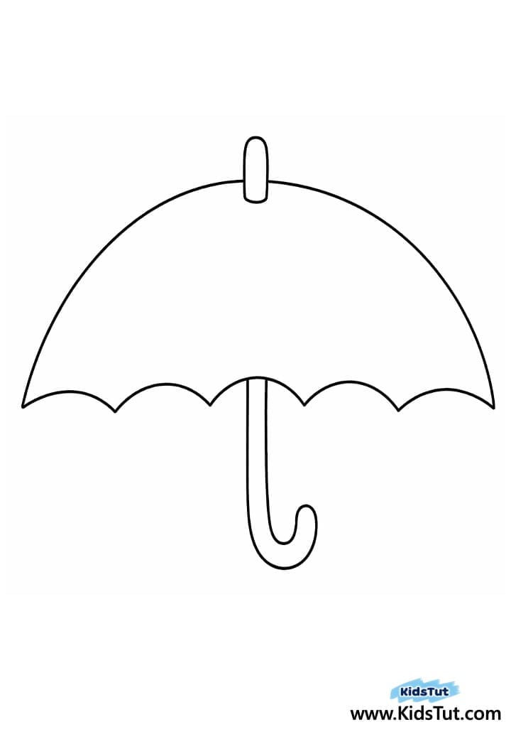 Free Colorful Umbrella Craft Ideas for Kids