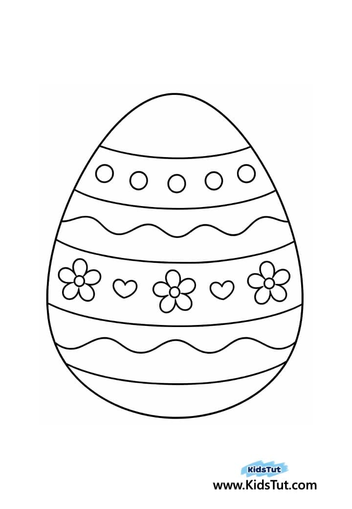 Colorful Easter Bunny and Egg Craft for Kids
