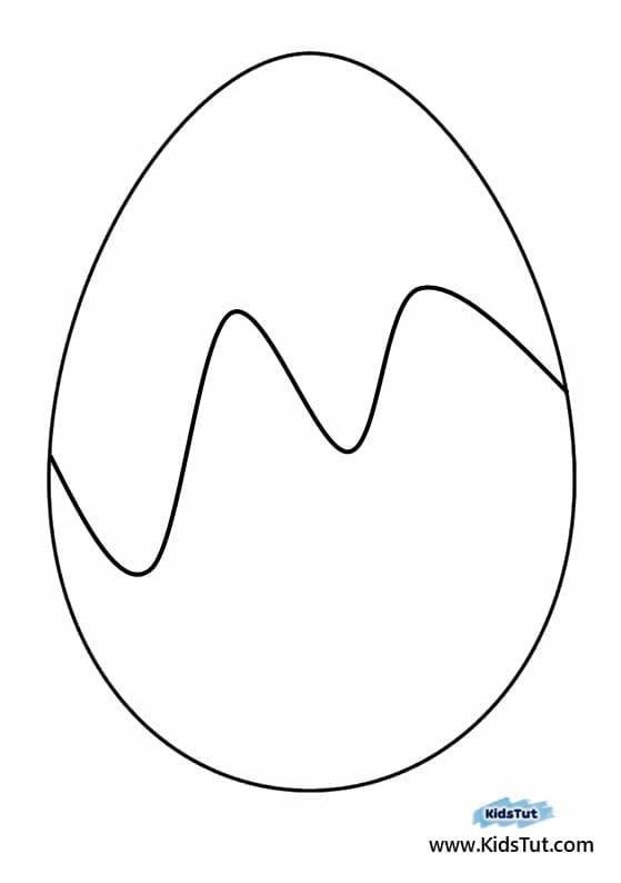 Easy Easter Activity for Kids: Egg Cutting Craft