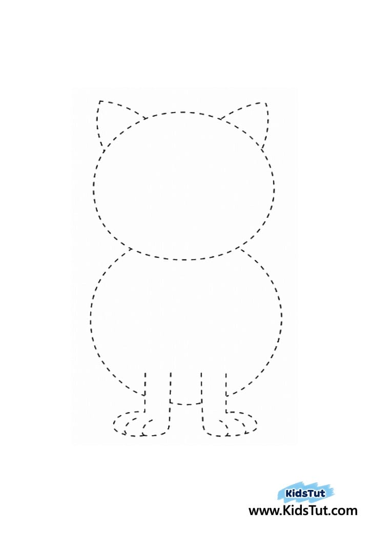 Winter Animal Craft for Kids with Cotton Pads 